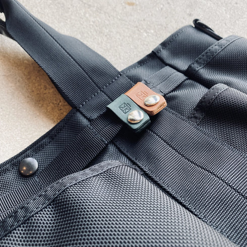 Leather Cord Clips, Set of 3 Genuine Leather Cord Clips for Organizing Cords | Random Colors | Set of 3