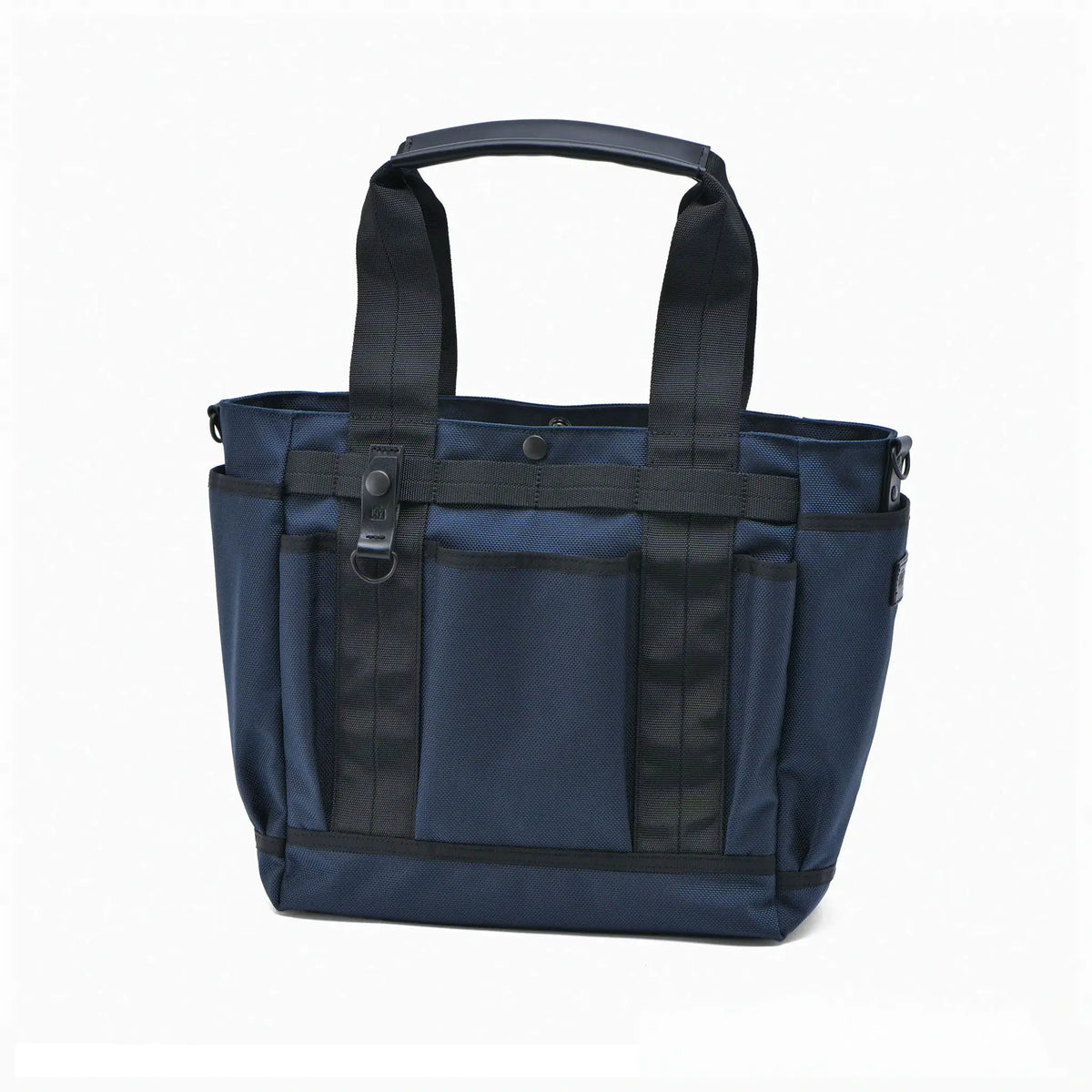 カワニシカバン グレーブ コーデュラ(R) トートバッグ ブラック ポケットが沢山のガーデントート×セトウチレザー【grabe［グレーブ