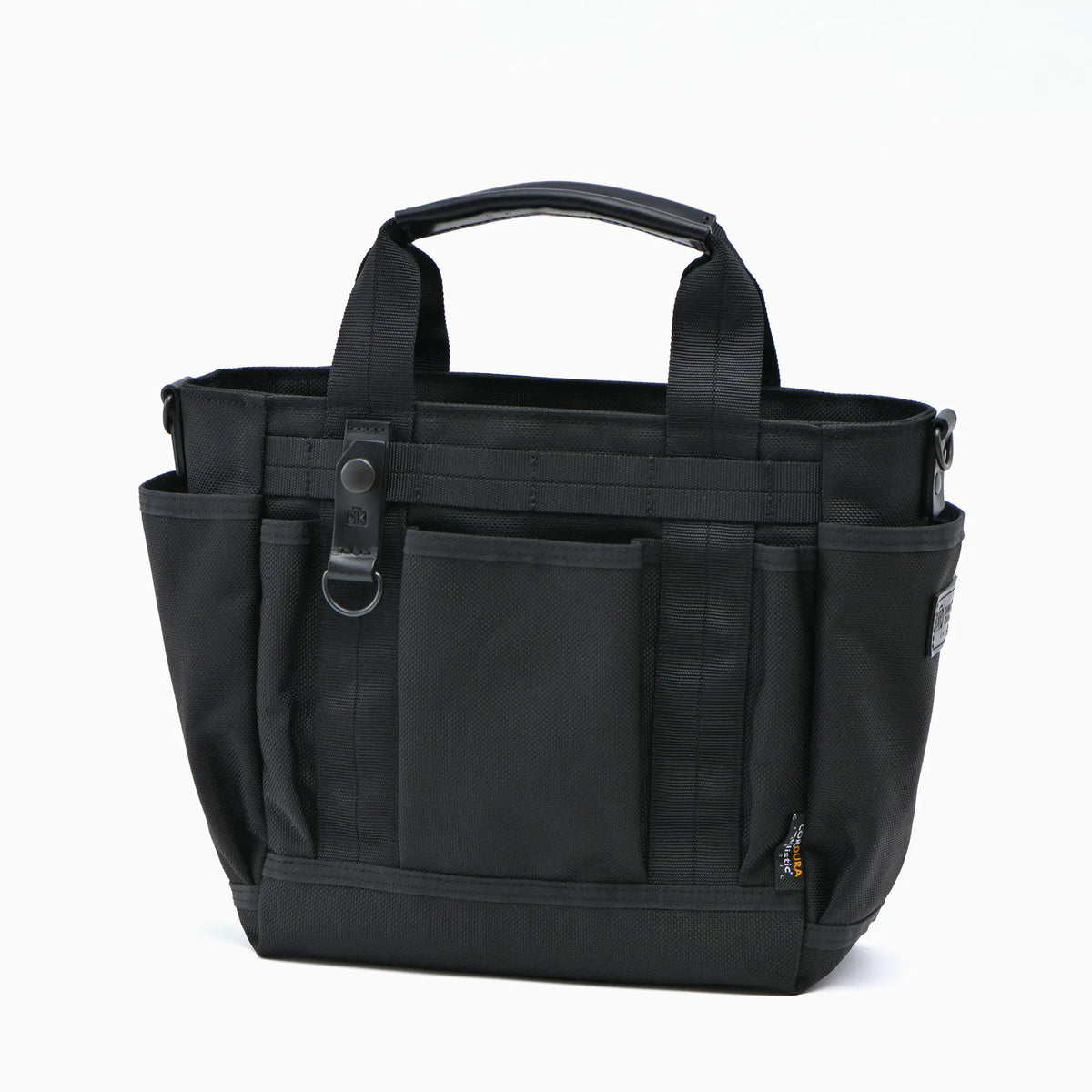 小さなガーデントート ポケットが沢山ミニトート コーデュラ®×本革 小さなガーデントート ポケットが沢山ミニトート コーデュラ®×本革