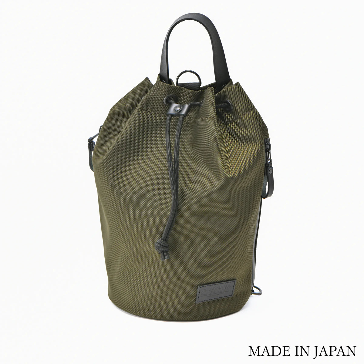 美品 カワニシカバン bov ボブ コーデュラ 巾着型 バッグ ボンサック 巾着型トートバッグ 3wayバッグ|ボンサック ショルダーバッグ