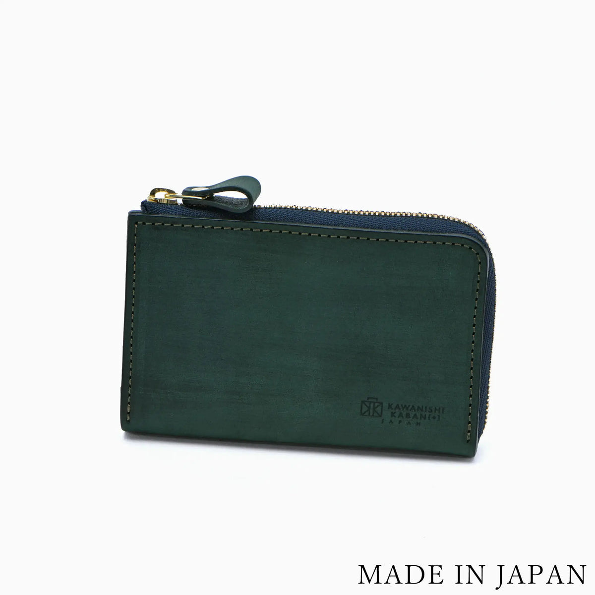 カワニシカバン リッチーLプレミアム クロムレザー 財布 定番カラー】L型財布 長財布 スリムでコンパクト【ricchyL