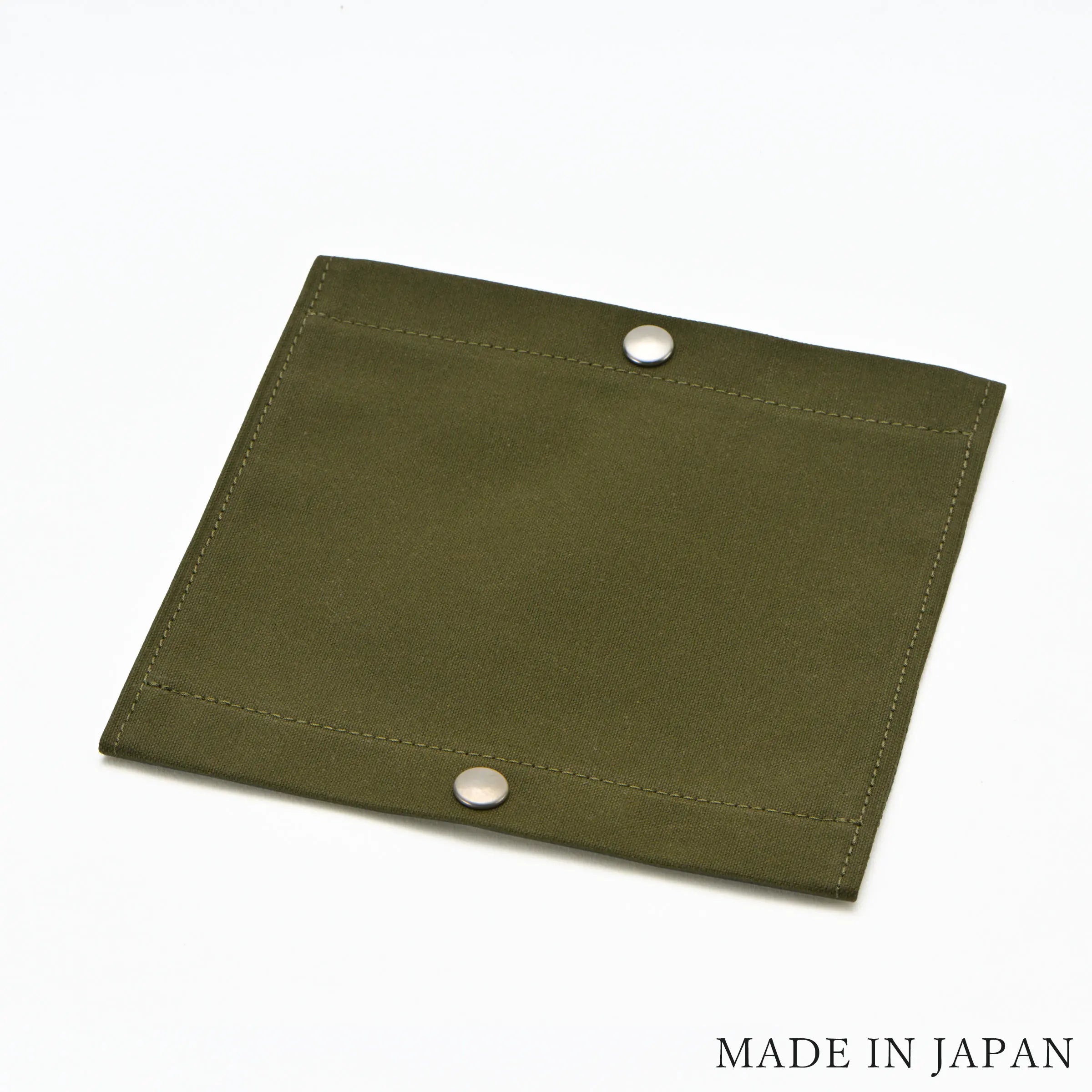 カワニシカバン ＜ミコMグレージュ＞3点セット 小さなガーデントート ポケットが沢山ミニトート アーミーダッグ