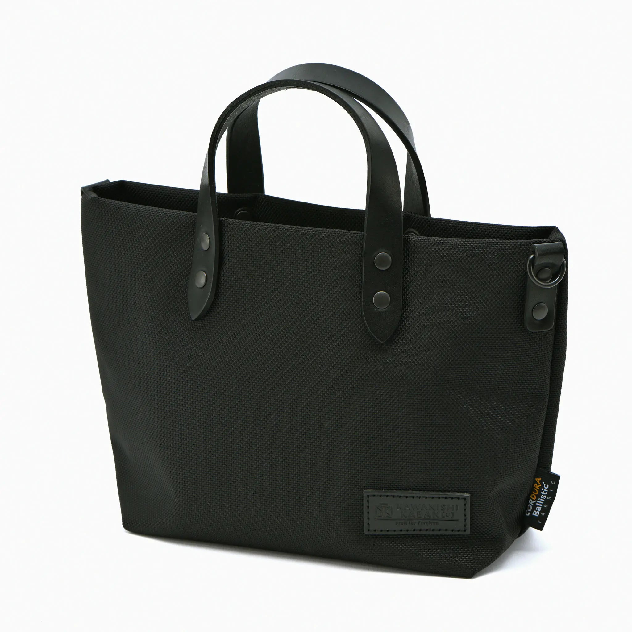 【美品】　カワニシカバン　ミニモン　コーデュラ(R) トートバッグ　ハンドバッグ minimon_cou_black_2048x.webp?v