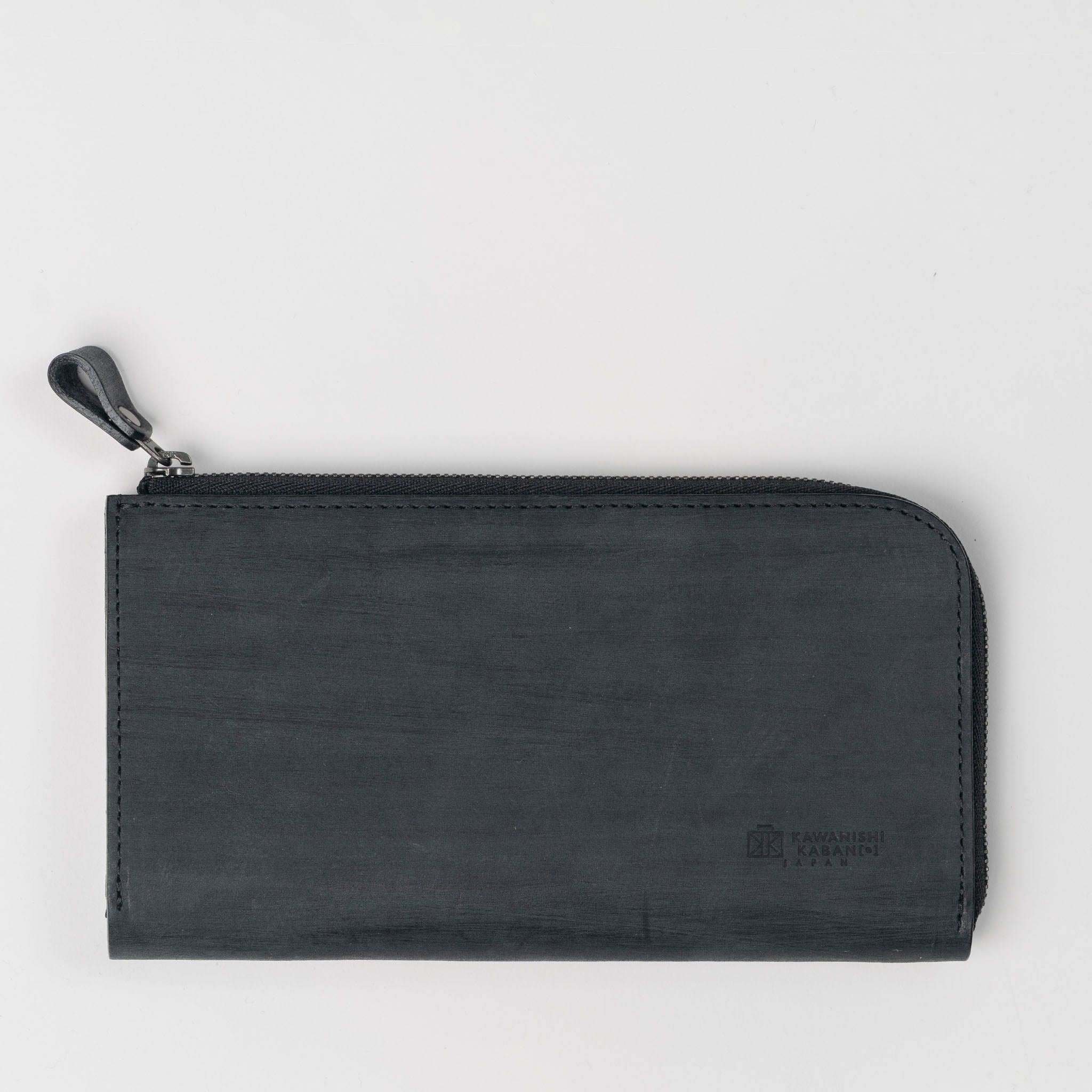 L-shaped wallet made from Setouchi leather by ricchyL – カワニシ